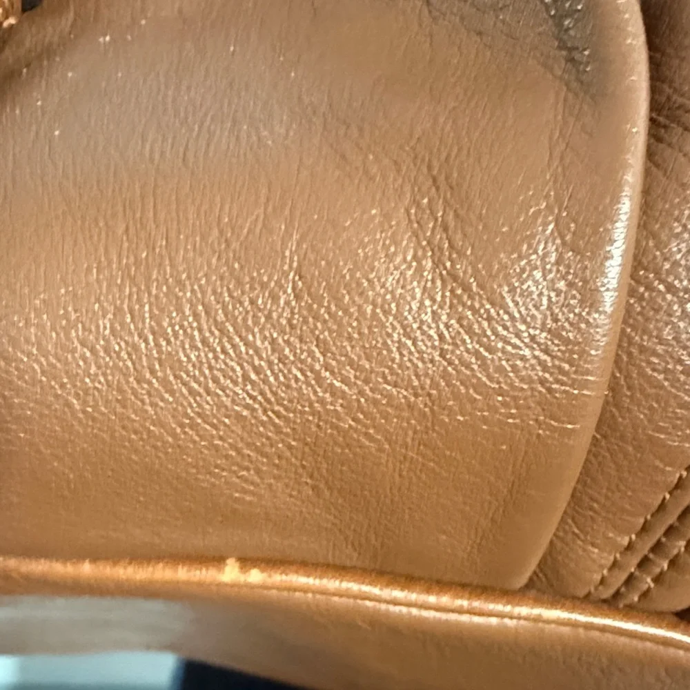 Michael Kors Tan Leather Shoulder Bag